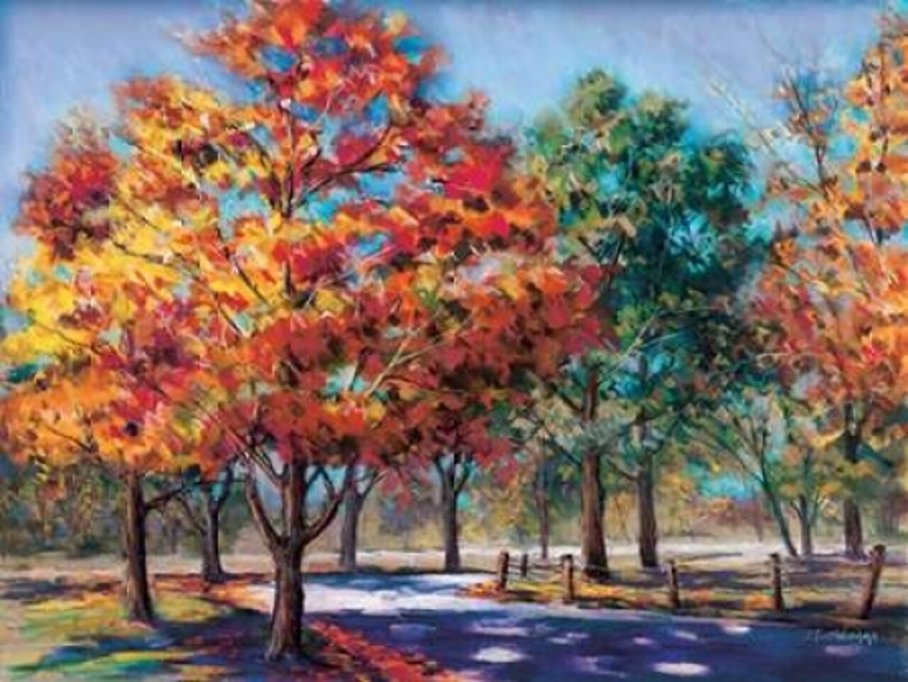 Fall Brilliance I Poster Print by Todd Williams - Item # VARPDXTWM153